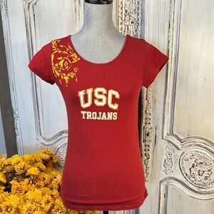 USC Trojans Women's Red Top